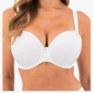 Fantasie Womens Smoothease Underwire Molded T-Shirt Bra Size US 38DDD UK 38E